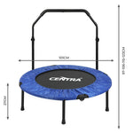 Centra 40" Foldable Mini Trampoline Rebounder Fitness - '9356877208058 Toy Chest Australia 2