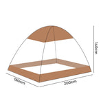 Dreamz Mosquito Bed Nets Foldable Canopy Queen - '9356877129964 Toy Chest Australia 2