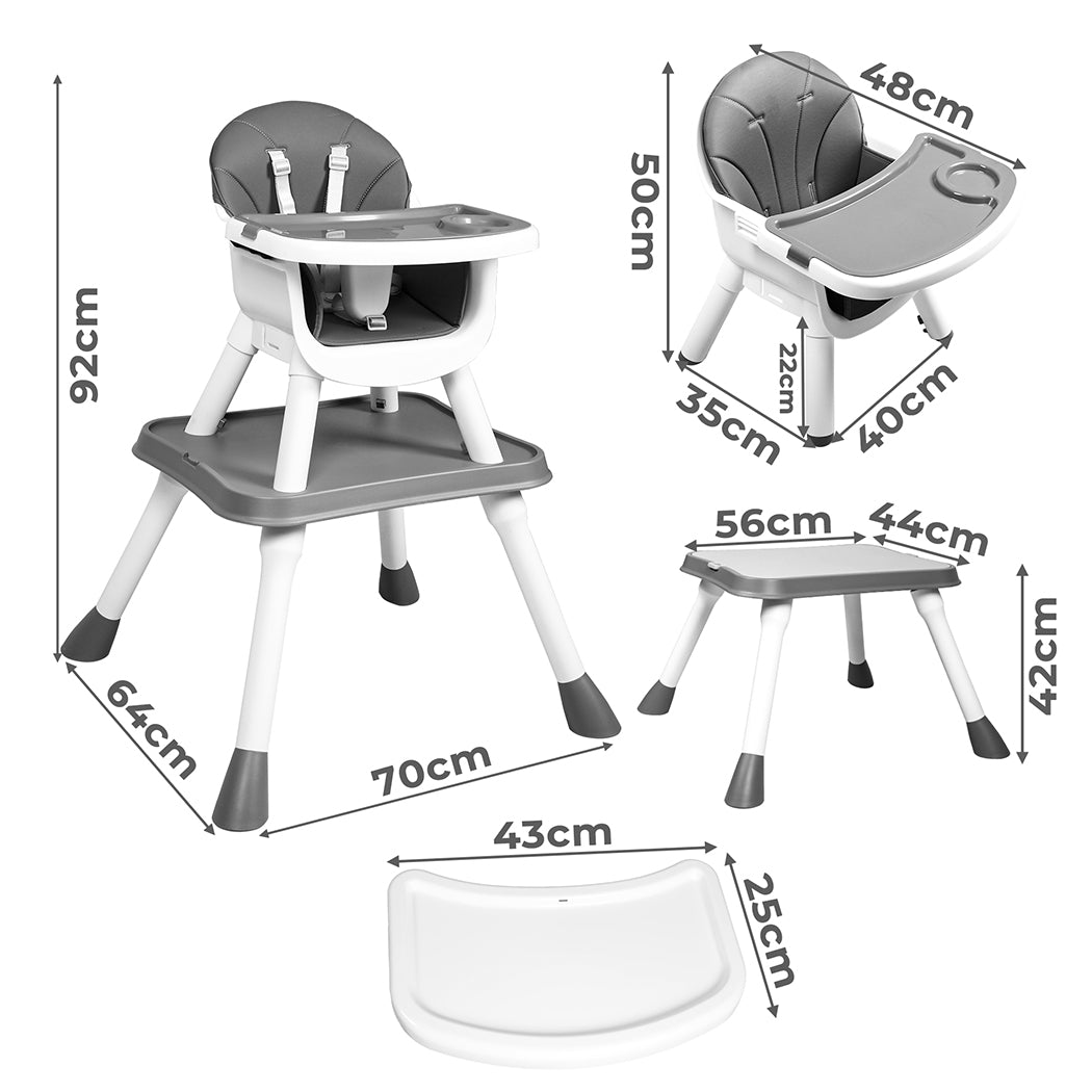 Bopeep 8 - In - 1 Baby High Chair - '9356877206351 Toy Chest Australia 2