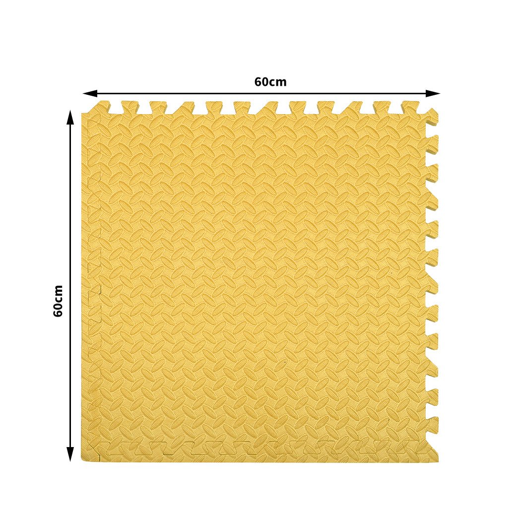Bopeep EVA Foam Kids Play Mat Floor Yellow - '9356877118425 Toy Chest Australia 2