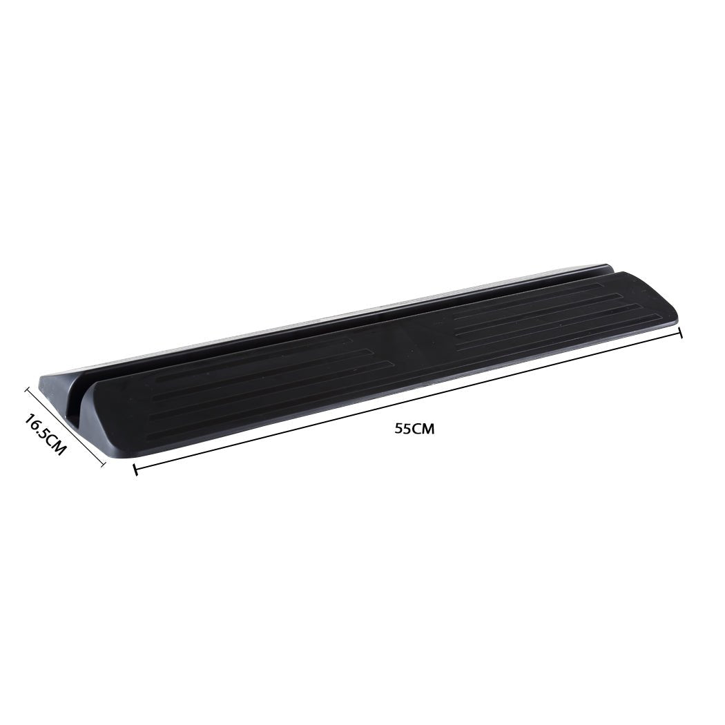 Levede Baby Safety Gate Adjustable Pet Black Ramp - '9356877003868 Toy Chest Australia 2