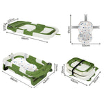 Bopeep Foldable Baby Bathtub 0 - 15months Green - '9356877208195 Toy Chest Australia 2