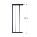 Levede Baby Safety Gate Adjustable Pet Black 20cm Extension - '9356877003622 Toy Chest Australia 2