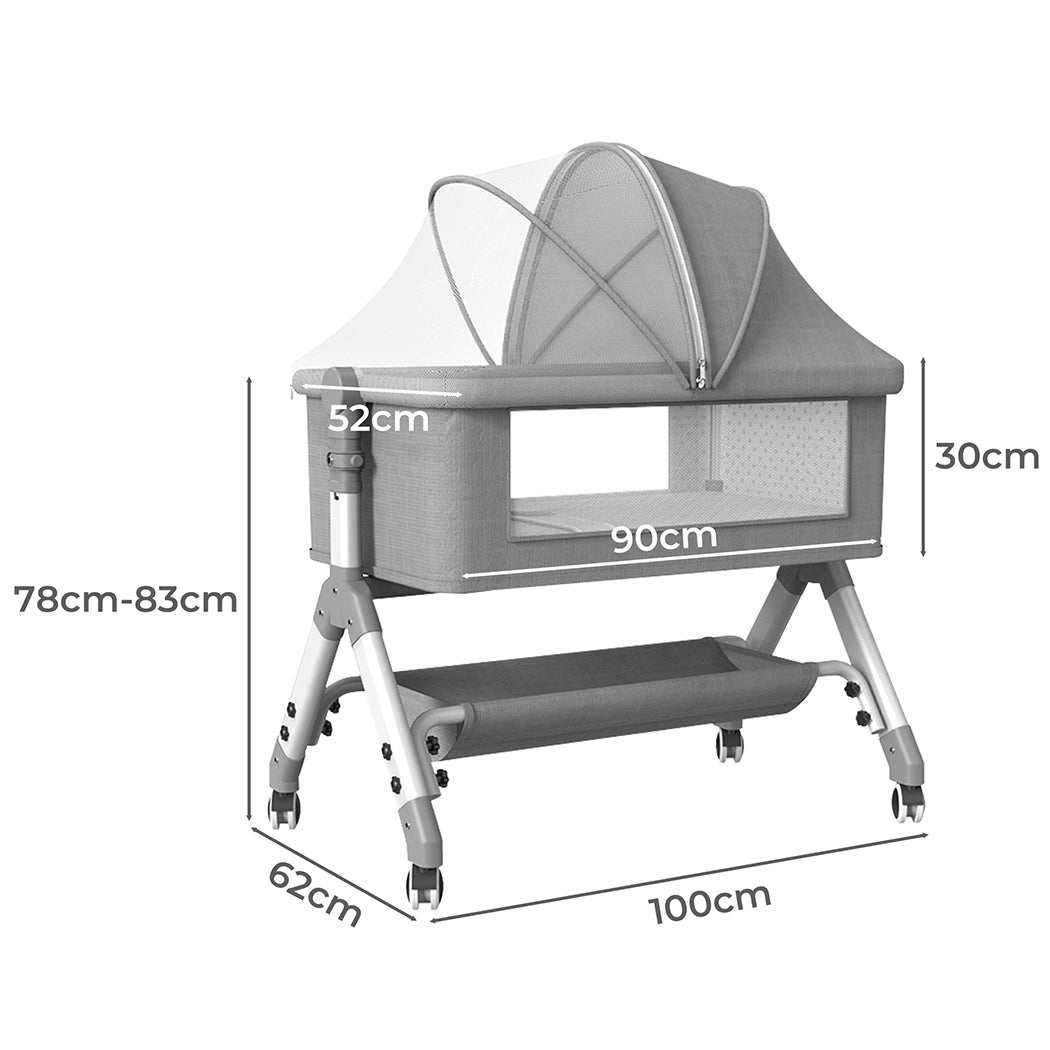 Bopeep Baby Cot Bed Crib Portable Bassinet - '9356877142406 Toy Chest Australia 2