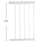 Levede Baby Safety Gate Adjustable Pet White 45cm Extension - '9356877003813 Toy Chest Australia 2
