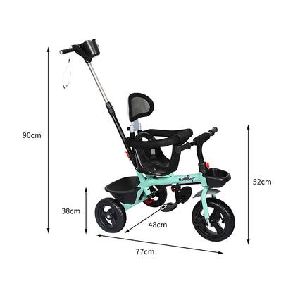 BoPeep Kids Tricycle Ride On Trike Toddler Green-1942353262757941250