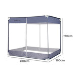 Dreamz Mosquito Bed Nets Foldable Canopy Square Blue - '9356877151958 Toy Chest Australia 2