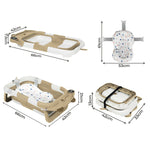 Bopeep Foldable Baby Bathtub 0 - 15months Beige - '9356877208201 Toy Chest Australia 2