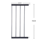 Levede Baby Safety Gate Adjustable Pet Black 30cm Extension - '9356877003707 Toy Chest Australia 2