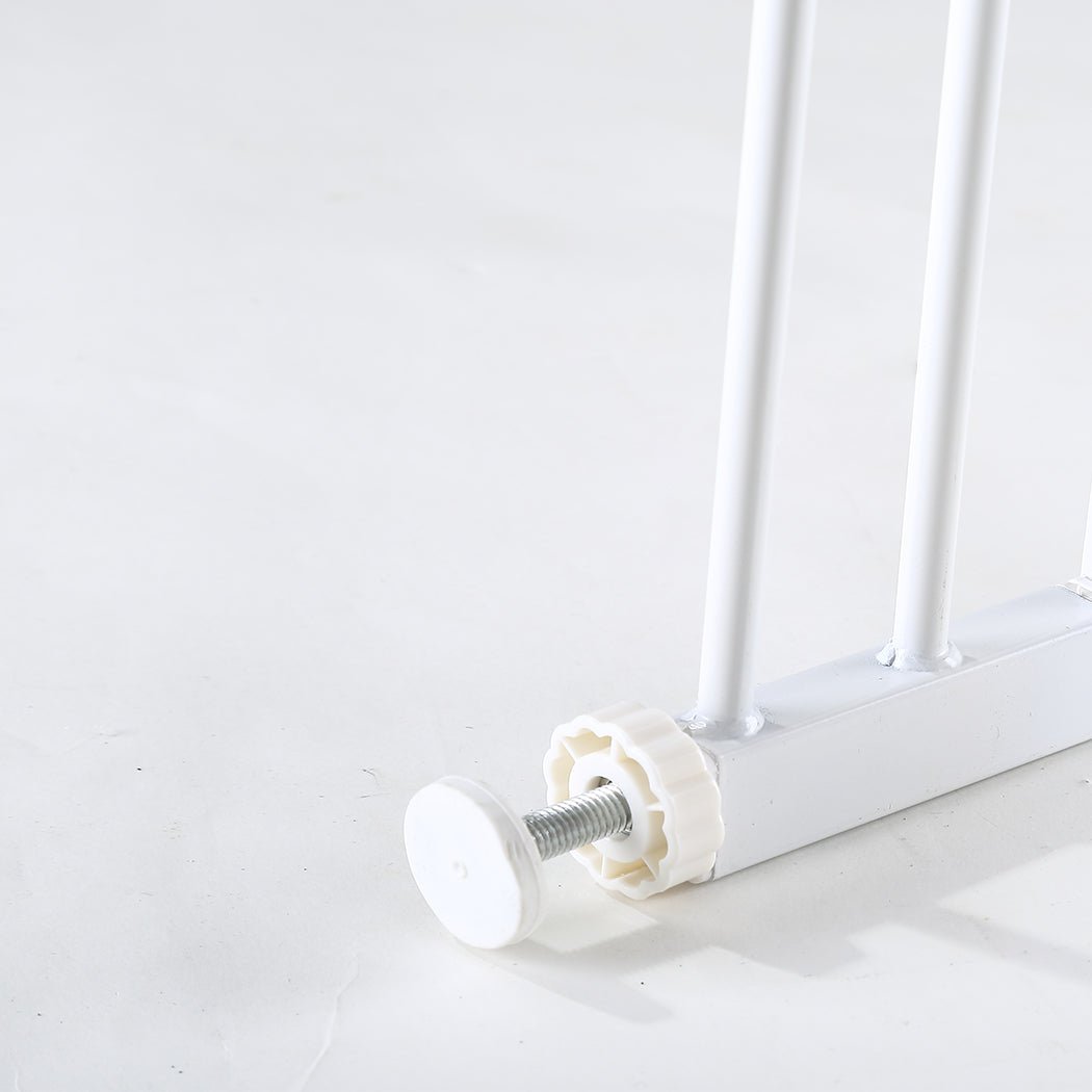 Levede Baby Safety Gate Adjustable Pet White 10cm Extension - '9356877003585 Toy Chest Australia 4