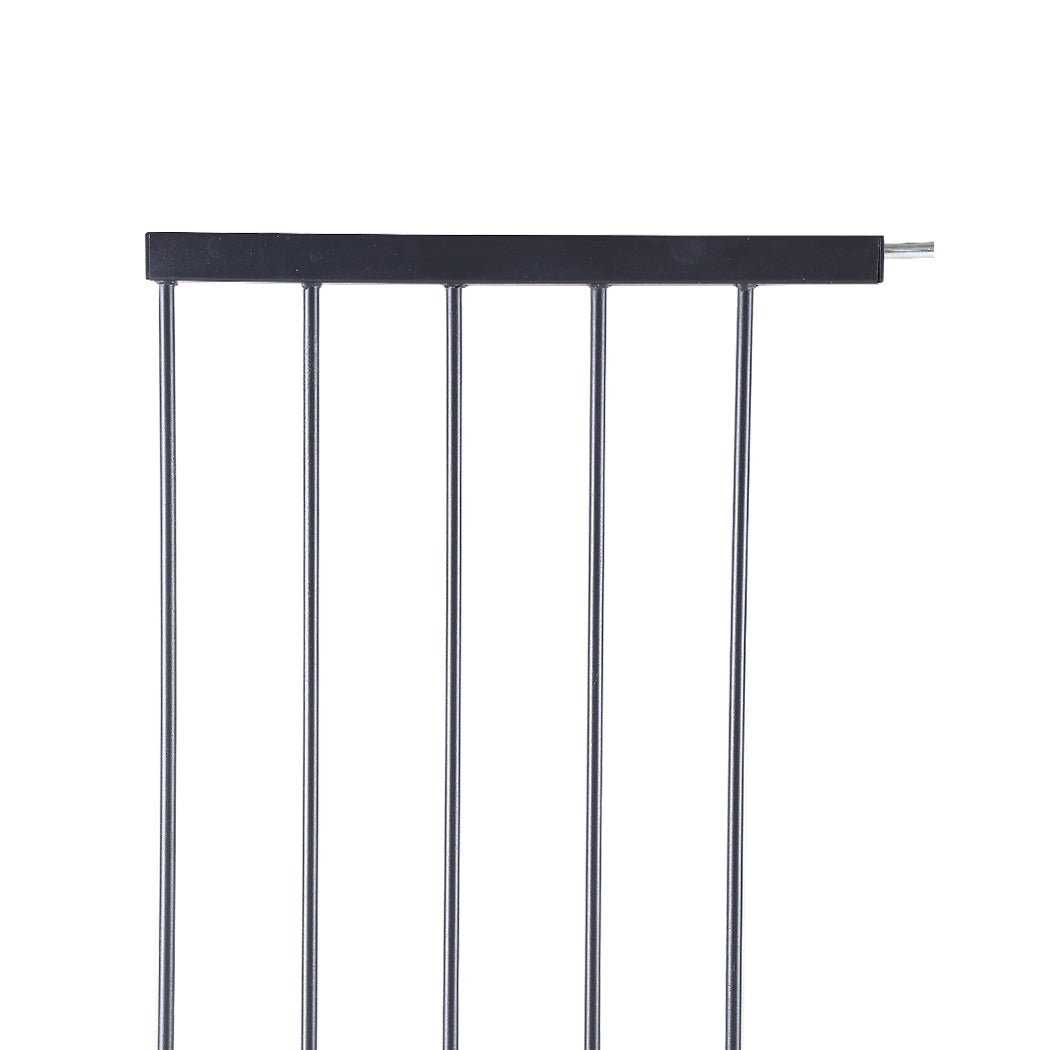 Levede Baby Safety Gate Adjustable Pet Black 45cm Extension - '9356877003783 Toy Chest Australia 4