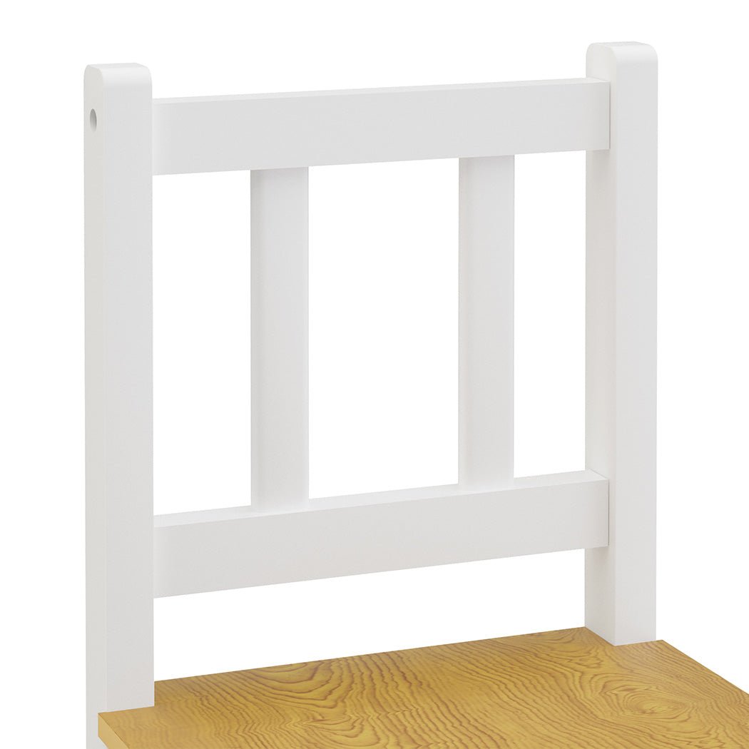 Bopeep Kids Table and Chairs Set Wooden 3PCS Study Play - '9356877208287 Toy Chest Australia 5