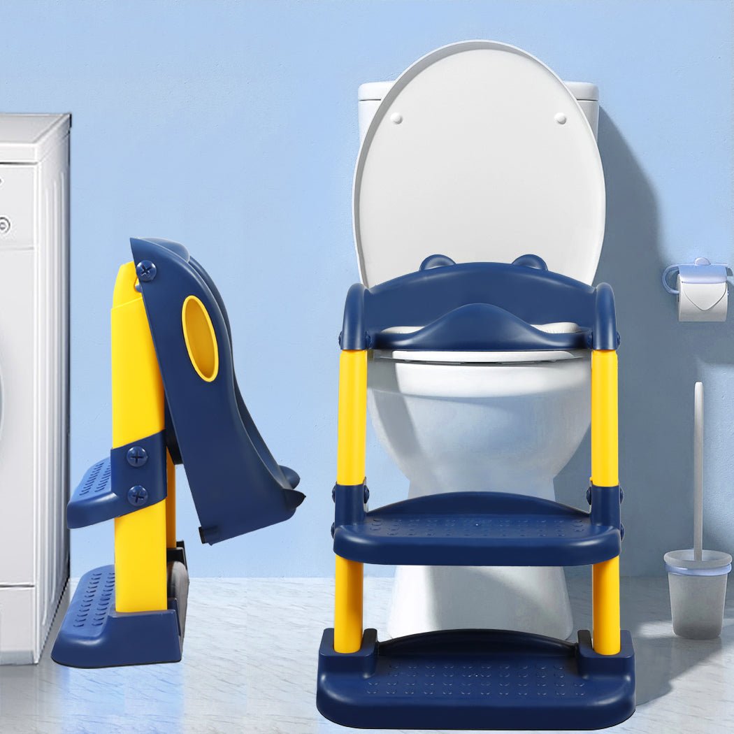 BoPeep Kids Toilet Ladder Blue - '9356877152535 Toy Chest Australia 6