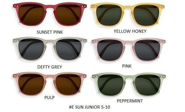 IZIPIZI kids sunglasses Junior Collection E - For 5 - 10 YEARS Rose Quartz - '3701210416144 Toy Chest Australia 3