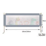 Bopeep Kids Baby Safety Bed Rail Guard Queen - '9356877176234 Toy Chest Australia 2