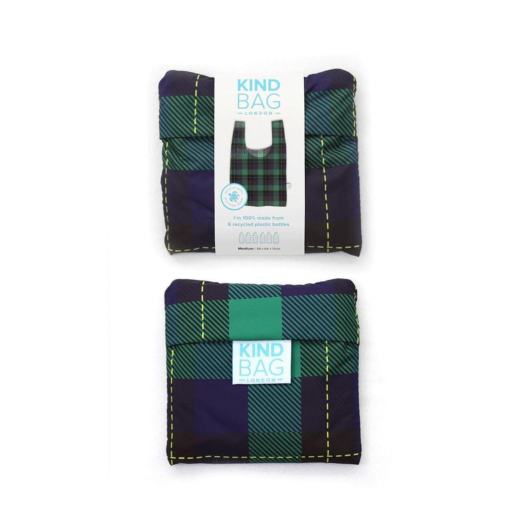 KIND BAG Reusable Bag - Medium| Tartan - '9356877155321 Toy Chest Australia 1