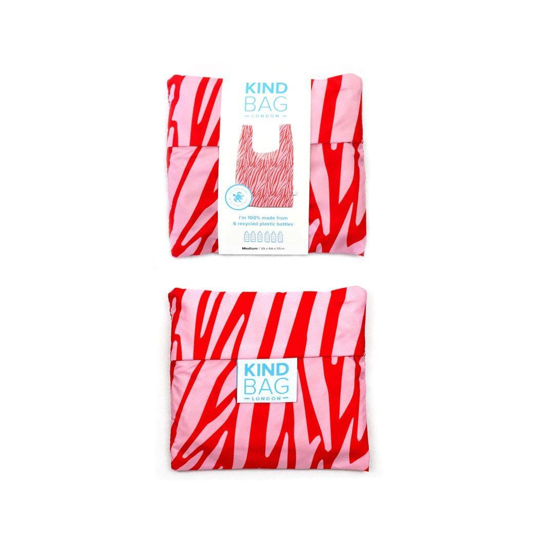 KIND BAG Reusable Bag - Medium| Zebra - '9356877155291 Toy Chest Australia 1