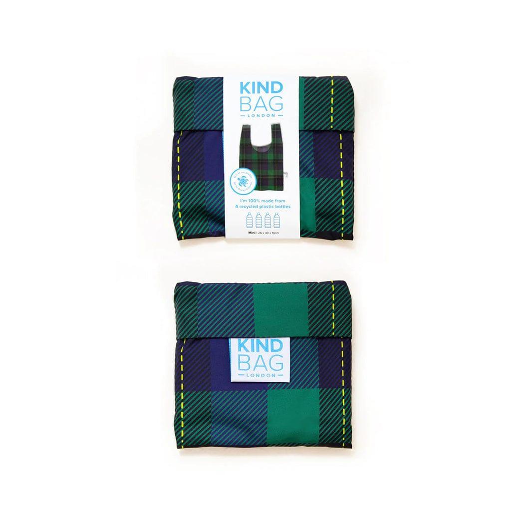 KIND BAG Reusable Bag - Mini | Tartan - '5060561603572 Toy Chest Australia 1