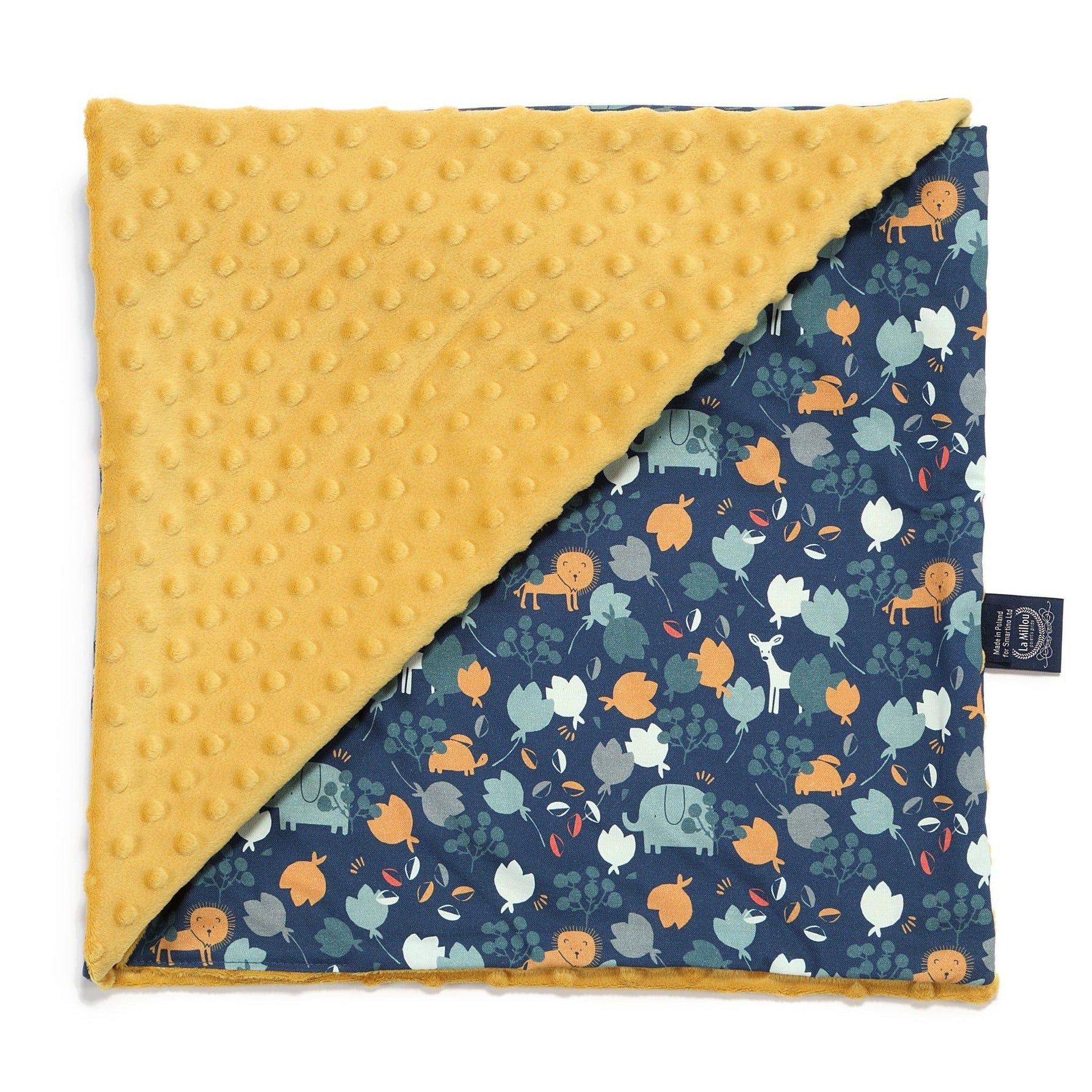 La Millou Light Blanket Medium FRENCH BLEU JARDIN | Honey - '9356877154454 Toy Chest Australia 1