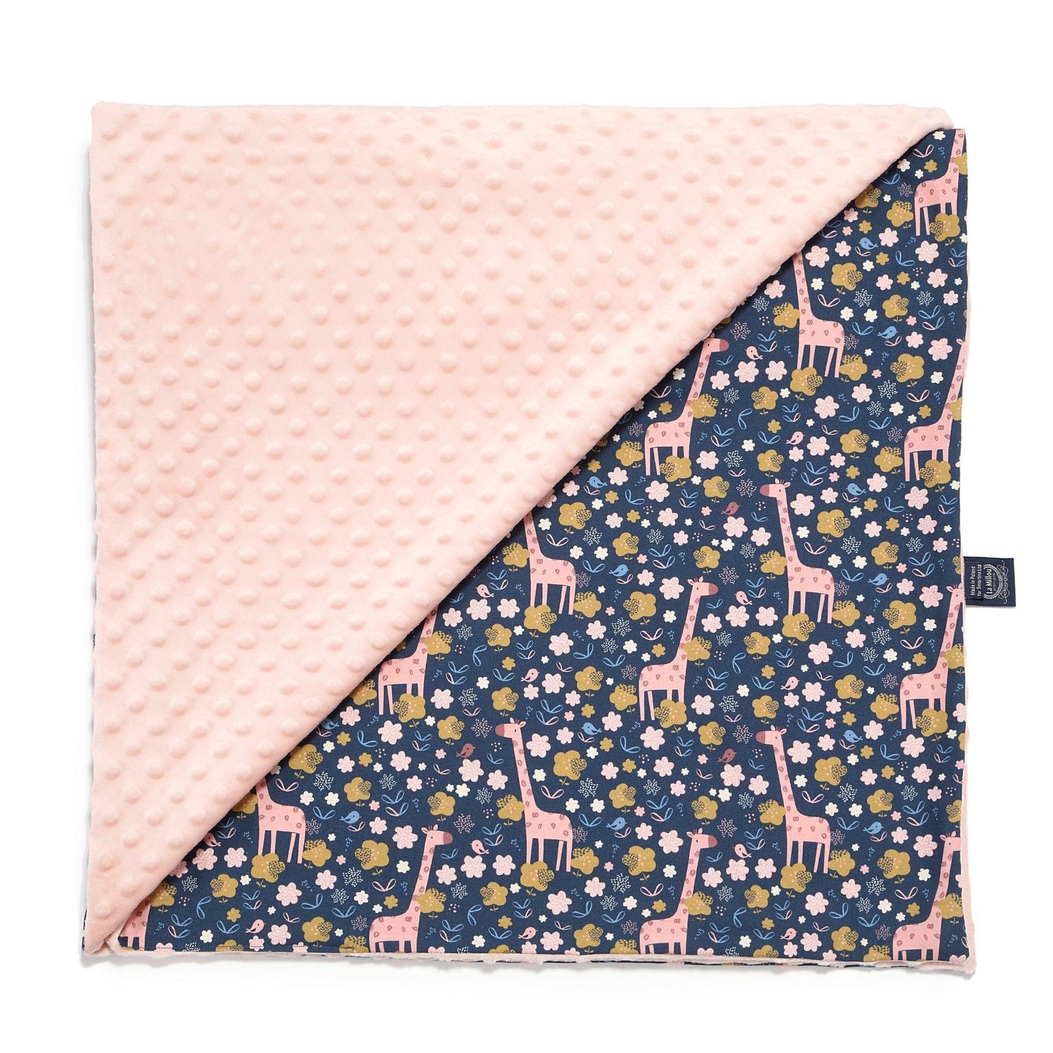 La Millou Light Blanket Medium FRENCH ROSE JARDIN | Powder Pink - '9356877154461 Toy Chest Australia 1
