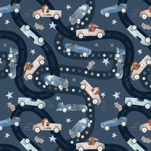 La Millou Light Blanket Medium ON THE ROAD | Smoke Mint - '9356877154430 Toy Chest Australia 2