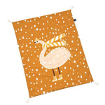 La Millou Light Blanket with Fringe Medium SNOWFLAKE SHEELA | Ercu - '9356877155765 Toy Chest Australia 1