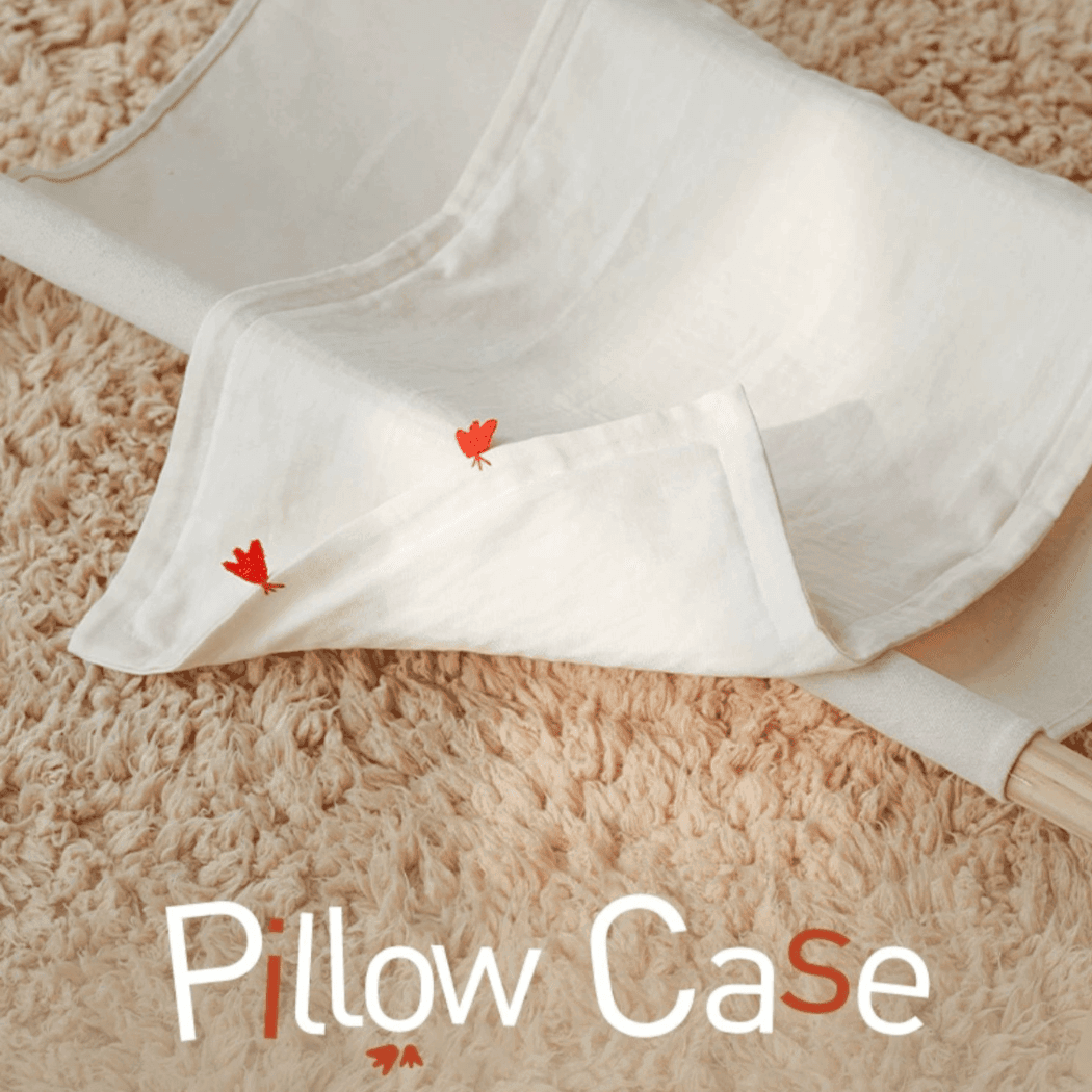 Lazy Goose Baby Cotton Pillow Case - '9356877160363 Toy Chest Australia 3