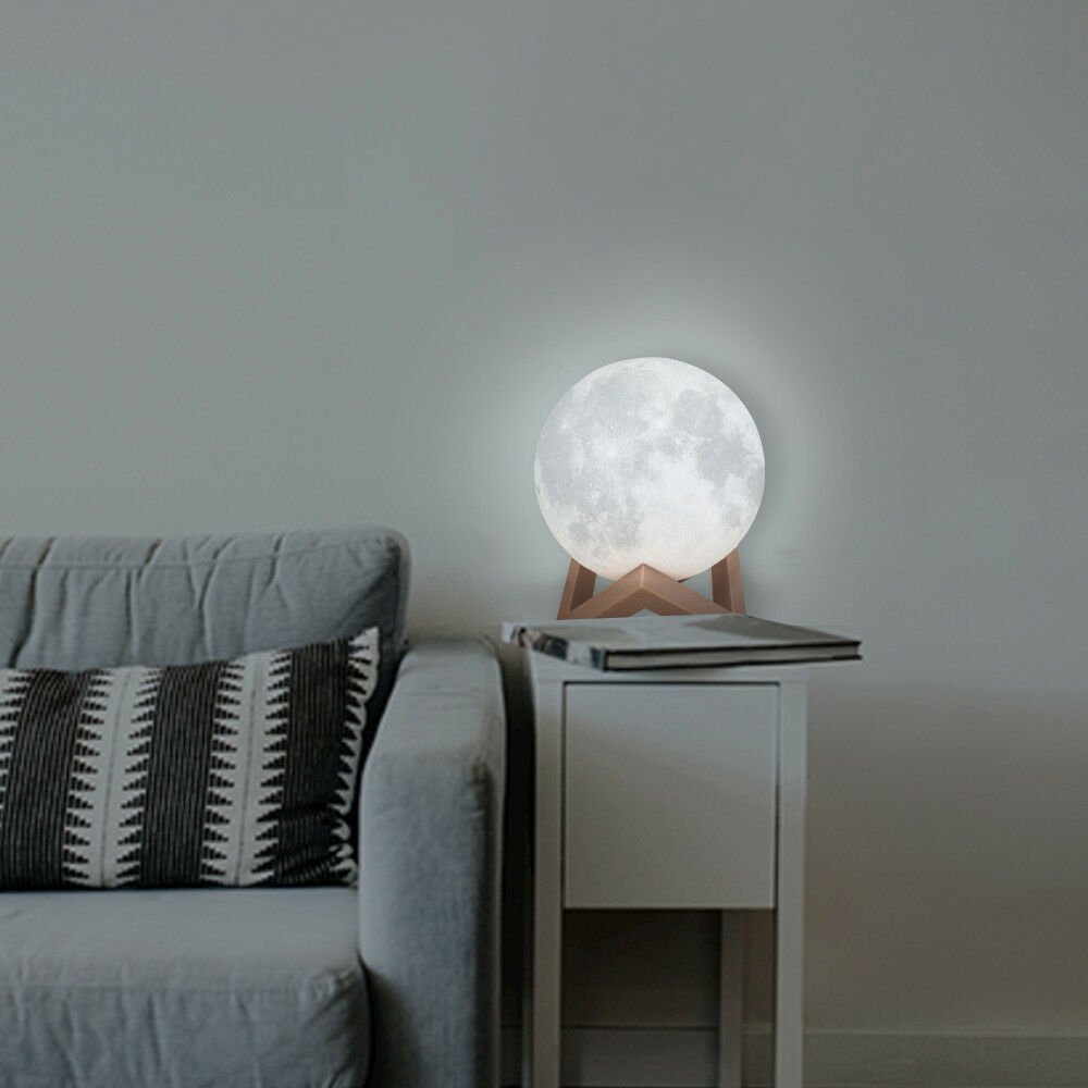 3D Magical Moon Lamp USB LED Night Light Large - '9356877048661 Toy Chest Australia 7