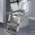 BoPeep Kids Toilet Ladder Grey - '9356877152542 Toy Chest Australia 6