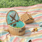 Little Dayz Boutique Semi Round Picnic Basket - '9356877170997 Toy Chest Australia 3