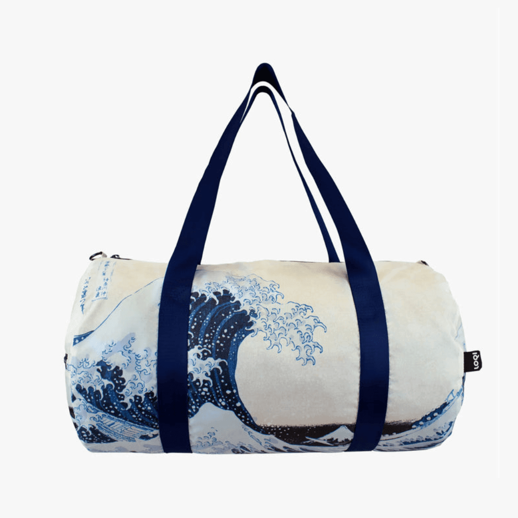 LOQI Katsushika Hokusai The Great Wave Recycled Weekender - '4260715132342 Toy Chest Australia 1