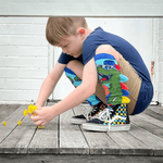 MADMIA Dinosaur Socks With Spikes Kids & Adults Age 6 - 99