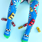 MADMIA Racing Cars Socks With Plush Cars Kids & Adults Age 6 - 99 - '3760192689427 Toy Chest Australia 3