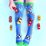 MADMIA Racing Cars Socks With Plush Cars Kids & Adults Age 6 - 99 - '3760192689427 Toy Chest Australia 4