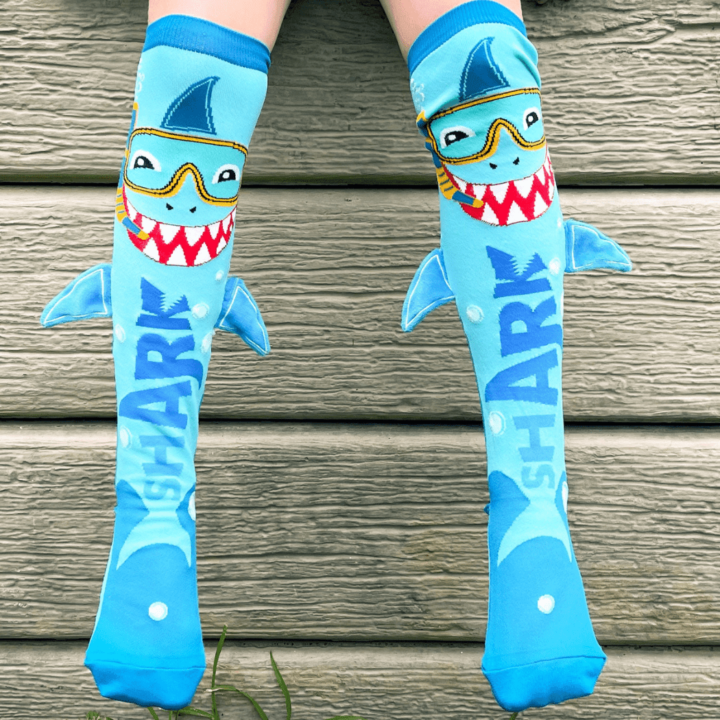 MADMIA Shark Socks With Spikes Toddler Ages 3 - 5 - '3760192689434 Toy Chest Australia 1