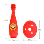 Marcus & Marcus - 12M+ Self Training 360' Toothbrushes Ollie the Elephant green - '4895235203281 Toy Chest Australia 1