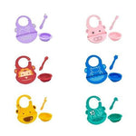 Marcus & Marcus - Baby Silicone Feeding Gift Set Marcus theLion - Red - '9356877162510 Toy Chest Australia 6