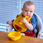Marcus & Marcus - Baby Silicone Feeding Gift Set Marcus theLion - Red - '9356877162510 Toy Chest Australia 2
