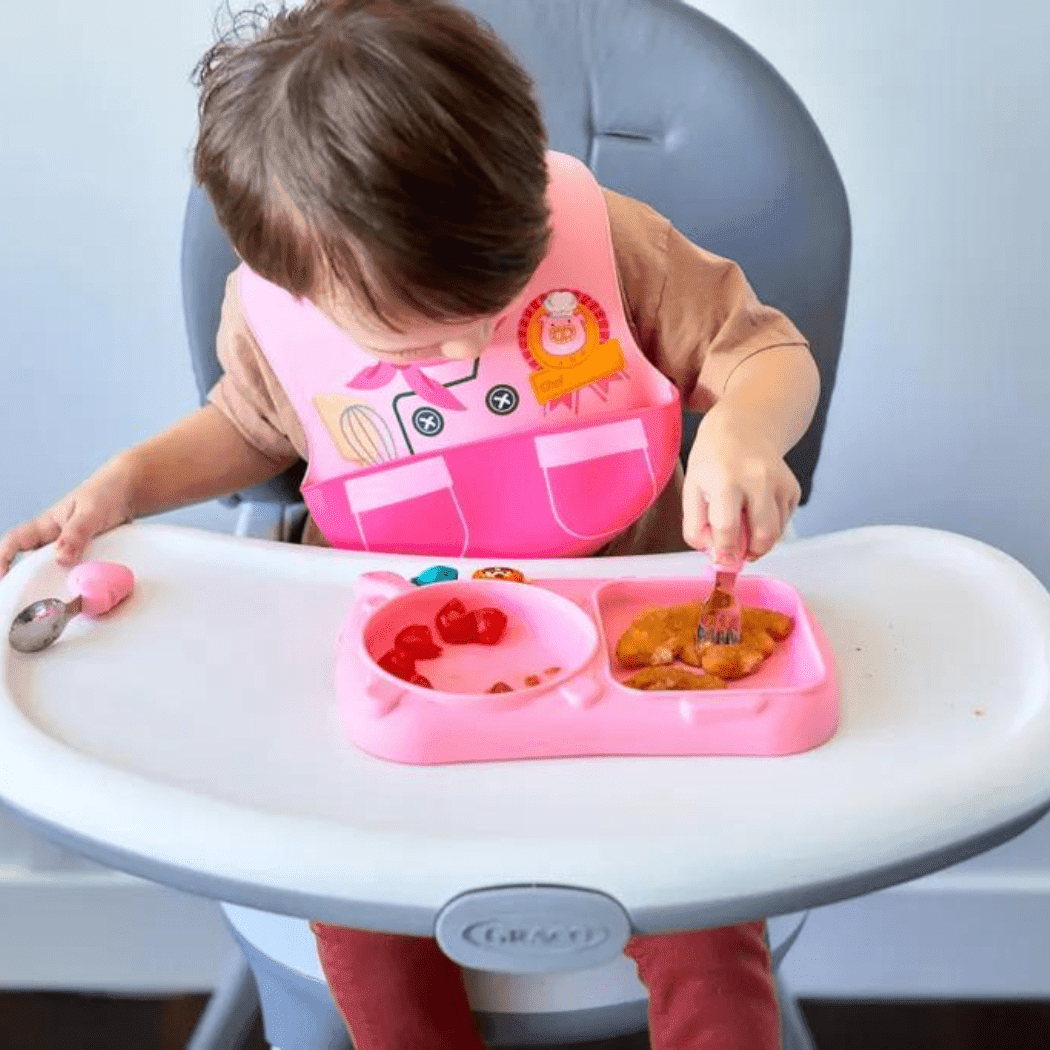 Marcus & Marcus - Creative Plate Suction Plate Lola Yellow - '4895235205643 Toy Chest Australia 7