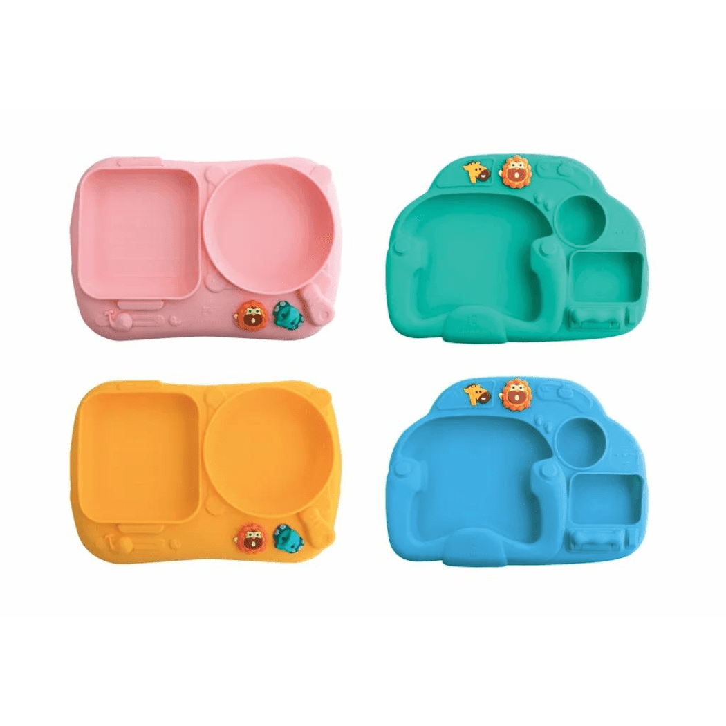 Marcus & Marcus - Creative Plate Suction Plate Lola Yellow - '4895235205643 Toy Chest Australia 5