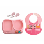 Marcus & Marcus - Creative Plate Toddler Mealtime Set Lola Yellow - '4895235205803 Toy Chest Australia 7