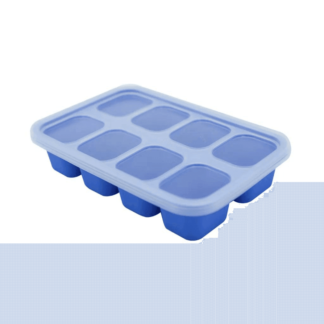 Marcus & Marcus - Food Cube Tray (1 o.z. x 8) Lucas the Hippo - Blue - '4895235203809 Toy Chest Australia 6