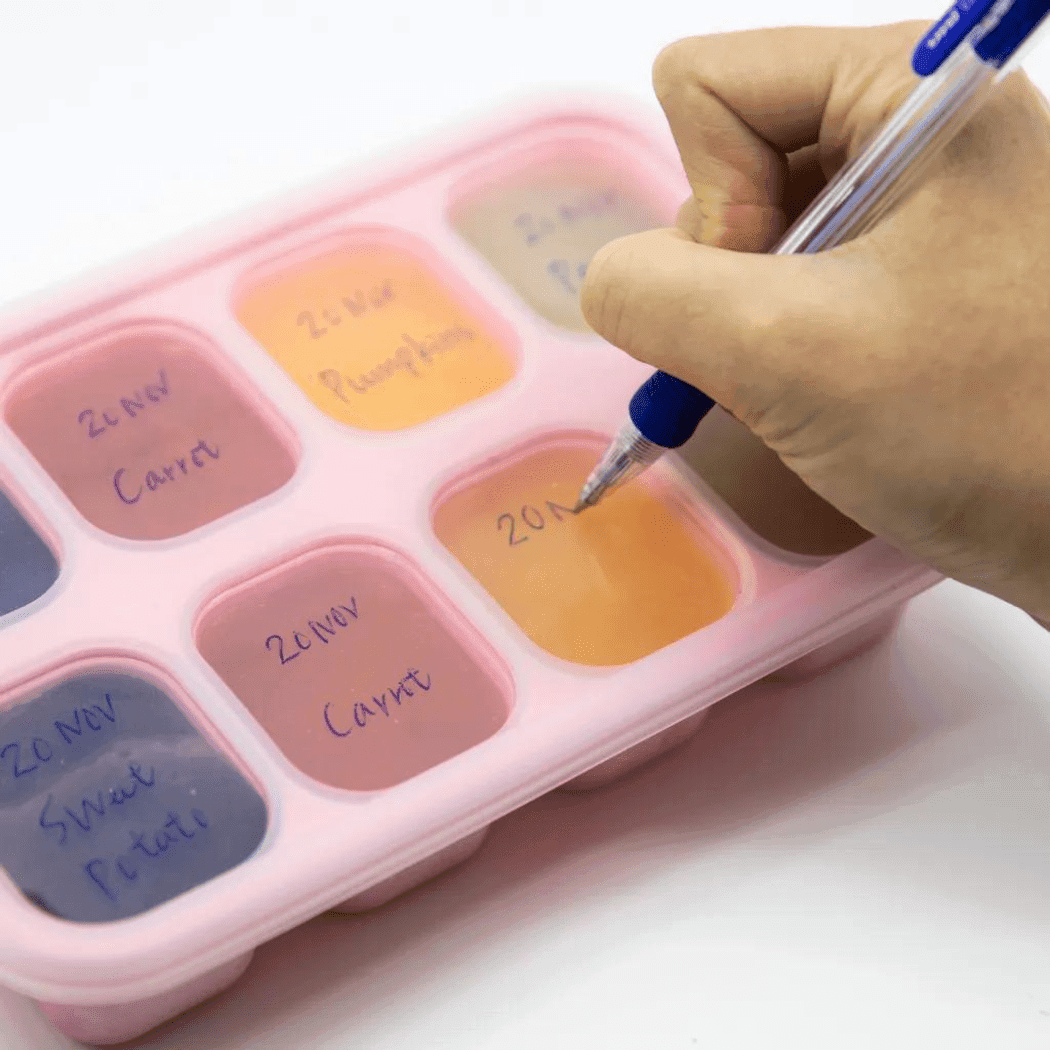 Marcus & Marcus - Food Cube Tray (1 o.z. x 8) Lola the Giraffe - Yellow - '9356877162275 Toy Chest Australia 3