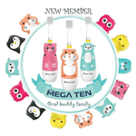 MEGA TEN 360 - Degree Kids Electric Toothbrush with LED Light 1 - 4 Yrs Monkey - '8809412180704 Toy Chest Australia 9
