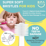 MEGA TEN 360 - Degree Kids Electric Toothbrush with LED Light 1 - 4 Yrs Monkey - '8809412180704 Toy Chest Australia 2