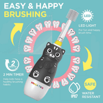 MEGA TEN 360 - Degree Kids Electric Toothbrush with LED Light 1 - 4 Yrs Monkey - '8809412180704 Toy Chest Australia 4