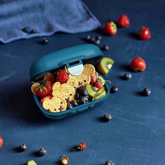 Monbento Gram Snack Box - Cosmic Blue Cosmic Blue - '5715235005755 Toy Chest Australia 4