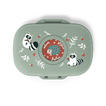 Monbento Gram Snack Box - Green Raccoon Green Raccoon - '5715235005762 Toy Chest Australia 1