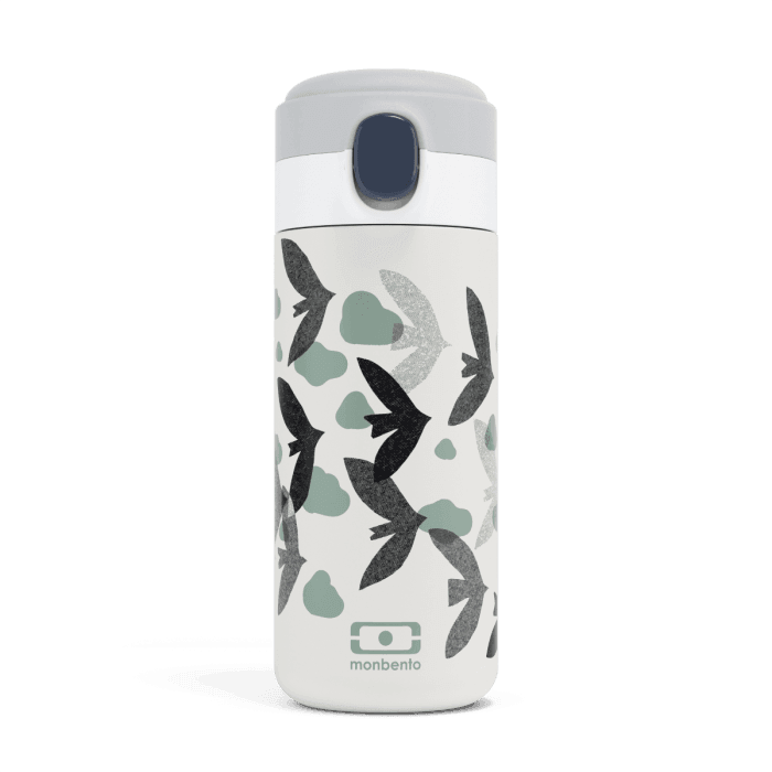 Monbento MB Pop Graphic 360ML Insulated bottle - Birds Birds - '0671374641184 Toy Chest Australia 5