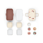 Monbento Tresor Graphic Kids's Bento Box - Cinnamon Fox Cinnamon Fox - '5715235010537 Toy Chest Australia 5
